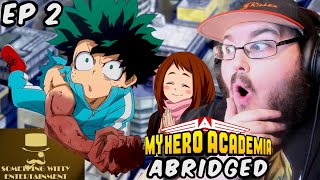 My Hero Academia Abridged  Ep 02 By Something Witty Entertainment Abridged REACTION [upl. by Alica]