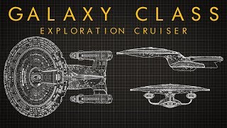 Star Trek Galaxy Class Starship  EXTENDED BREAKDOWN [upl. by Ehcrop]