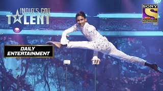 Gaurav ने दिखाई Unimaginable Flexibility  Indias Got Talent Season 9  Daily Entertainment [upl. by Pul]