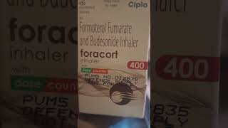 foracort inhaler  formoterol fumarate and budesonide inhaler अस्थिमा के लिए [upl. by Alvin]