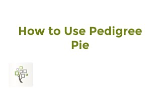 How to Use Pedigree Pie from Family Search and BYU  Family Search Tutorial [upl. by Aillicirp]