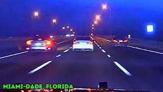 FHP Pursuit on I95 in Miami Ends with One Dead [upl. by Wickner]