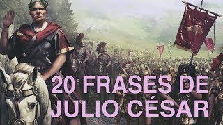 20 Frases de Julio César l El hábil estratega conquistador ⚔️ [upl. by Salvay]