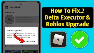 Delta Executor  How To Fix Roblox Upgrade Error Latest 2024 [upl. by Dole]