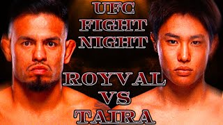 Brandon Royval vs Tatsuro Taira Fight Simulation [upl. by Iams767]