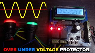 How To Make Digital Over Under Voltage Protection System [upl. by Ayatal]