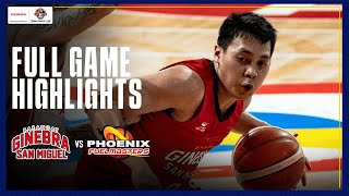 BRGY GINEBRA vs PHOENIX  FULL GAME HIGHLIGHTS  PBA SEASON 49 COMMISSIONERS CUP  DEC 13 2024 [upl. by Haneen]