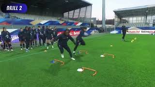 5 Soccer Speed Reaction Drills to IMPROVE Your Coordination FAST [upl. by Micky]