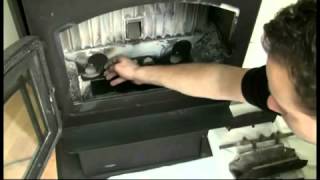 Pellet Stove  Weekly Cleaning Enviro M55 [upl. by Navets101]