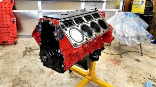 53 LS Engine Assembly  400hp Cammed Silverado Build [upl. by Fleurette]