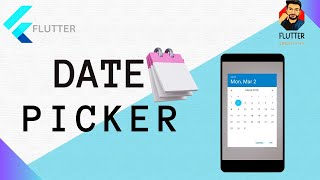 📆Date Picker  DatePicker in Flutter [upl. by Oterol]