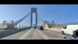 verazano bridge and goethals bridge New York [upl. by Ennyrb478]