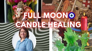 Full Moon Candle healing for LoveMoneyHealthlive healing tarot viralvideos [upl. by Anaahs]