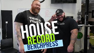 280kg  617lbs bench press Ft GYM REAPER [upl. by Rashida]