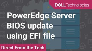 How to update the BIOS of a Dell EMC PowerEdge Server using an EFI file [upl. by Frankie]