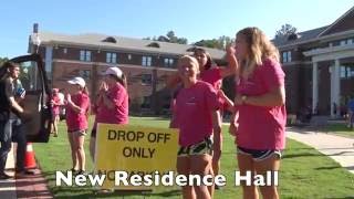 Freshman Move In Day at Lander University in Greenwood South Carolina [upl. by Clim151]