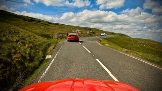 HSVs climb the Black Mountains A4069 Vauxhall Holden Monaro VXR amp VXR8 Bathurst  Top Gear Road [upl. by Aridatha]