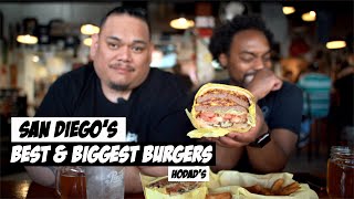 San Diegos Best amp Biggest Burgers Hodads Review [upl. by Brandes]