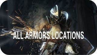 Dark Souls Remastered All Armors Sets Locations Guide [upl. by Ydnerb41]