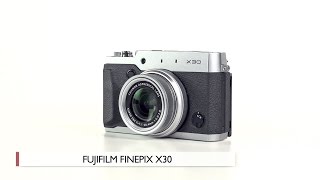 HandsOn Review Fujifilm  X30 [upl. by Macswan]