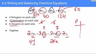 C1030 General Organic and Biological Chemistry Chapter 69 Chem Equations amp Mole Conversions [upl. by Aliakim]