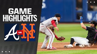 Braves vs Mets Game Highlights 72524  MLB Highlights [upl. by Ibbison]