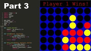 How to Program Connect 4 in Python part 3  Background Graphics [upl. by Inger]