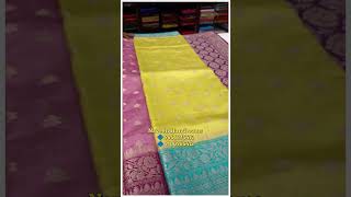 Jute silk saree at Naveen Handlooms \\ LPT Market [upl. by Enaitsirhc732]