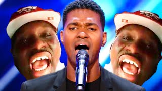 Guy sings Can I Put My Balls in Yo Jaws on Americas Got Talent [upl. by Cornelia]