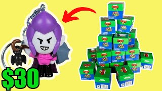 Opening a full CASE of Brawl Stars mystery keychain figures [upl. by Meade]