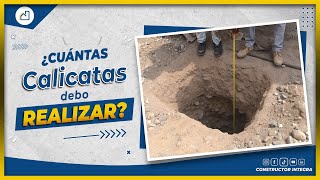 🤔¿CUÁNTAS CALICATAS DEBO REALIZAR🤔  Mecánica de Suelos👷‍♂️ [upl. by Trula]