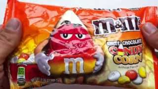 MampMs White Chocolate Candy Corn review [upl. by Baird]