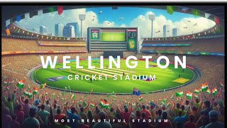 Wellington cricket stadium  newzealand  beautiful cricket stadium [upl. by Rask]