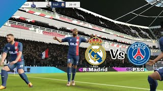 DLS 24  Real Madrid Vs PSG  Dream League Soccer 2024 Live Match [upl. by Suilienroc86]