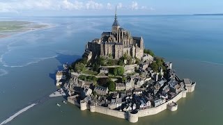 Grande marée au MontSaintMichel [upl. by Eelahc]