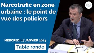 Narcotrafic en zone urbaine  le point de vue des policiers [upl. by Elnukeda]