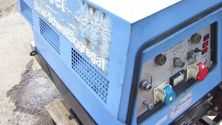 LOMBARDINI 6LD 400 GENERATOR GENSET WELDER [upl. by Crim]