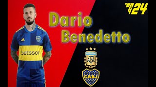 Dario Benedetto FaceEdit  FC24 [upl. by Dlorej]