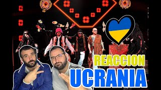 REACCION  Kalus Orchestra  Stefania  UCRANIA EUROVISION 2022 [upl. by Ailuj505]