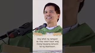 RevFrJoseph Fidel Roura Homily About ProblemsdepressionLordGuideUsAlways Lord prayerispowerful [upl. by Yentrok620]