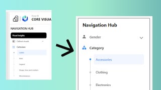 How to Design Power BI Report Navigation Like Microsoft [upl. by Hayse]