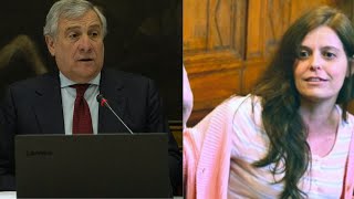 TAJANI SCATENA IL CAOS IN PARLAMENTO SCONTRO INFUOCATO SU SALIS [upl. by Fernandina]