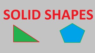 VISUALISING SOLID SHAPES [upl. by Drislane]