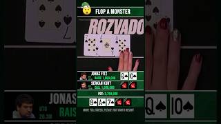 Flop a monster poker [upl. by Yrrot]