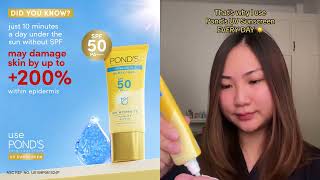 Hydration and Daily Sun Damage Protection —only with POND’S [upl. by Eetnom747]