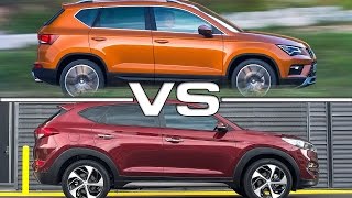 Seat Ateca vs Hyundai Tucson [upl. by Nhepets]