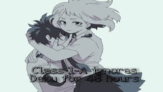 MHA texting story Oneshot  Class 1A ignores Deku for 48 hours  Izuocha [upl. by Acira]