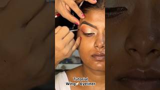 Wing Liner Tutorial tutorial wingliner wingliner eyeliner liner linerart makeupartist [upl. by Lemmy]