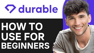 Durable AI Website Builder Tutorial 2024 Step By Step Guide [upl. by Worthington363]