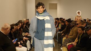 Palomo Spain FallWinter 2023 Runway Show  New York Fashion Week  VRAI Magazine [upl. by Elockcin]